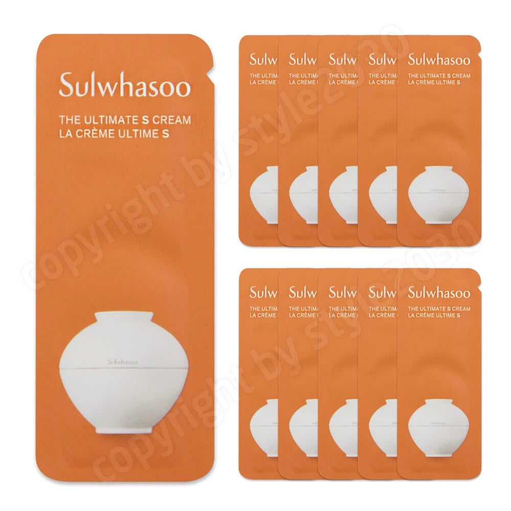 Sulwhasoo Ultimate Cream Serum Samples